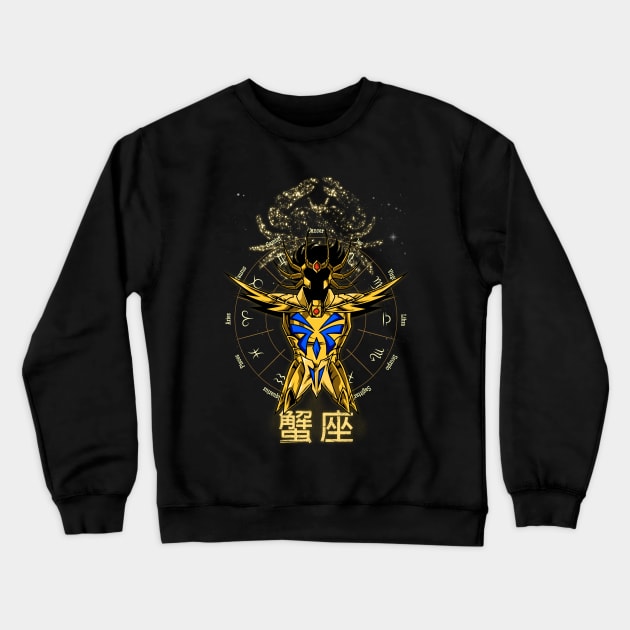 CANCER - DEATH MASK Crewneck Sweatshirt by berserk